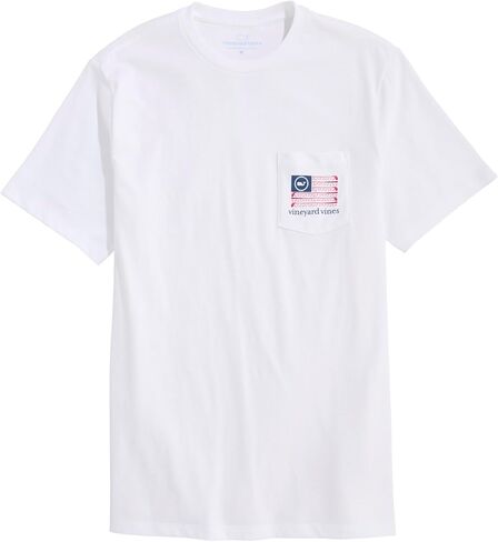 Vineyard Vines Men Men Americana Golf Flag Flag أقصر الأكمام in Kuwait