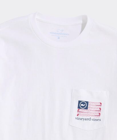 Vineyard Vines Men Men Americana Golf Flag Flag أقصر الأكمام in Kuwait