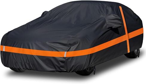 غطاء سيارة Neverland SUV Cover Universal Fit Cover Cover Cover Cover All Weather for SUV Outdoor Indoor UV Sun Rain Gu Rupp Protection SUV حتى 200 '' in Saudi Arabia