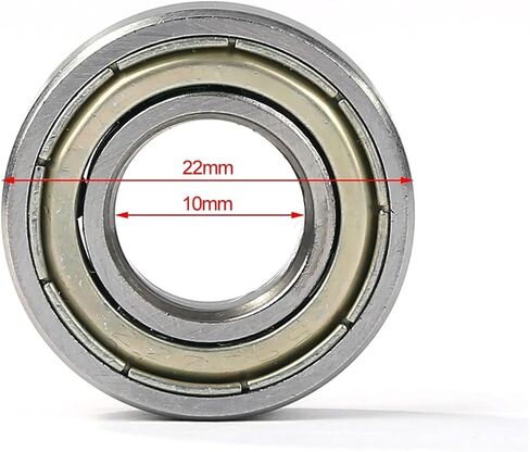 10-30pcs Flange Ball Bearing 623ZZ 685ZZ 625ZZ 688ZZ 626ZZ 608ZZ 6900ZZ 687ZZ Deep Groove Flanged Pulley Wheel(687ZZ,30pcs) in Saudi Arabia