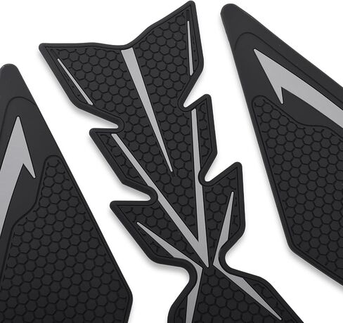 Motorcycle Tank Pad Stickers, Gas Knee Grip Protectors for Kawasaki Ninja 250 400 Z250 Z400 2018-2025, Ninja500 Z500 2024+ (Black) in Saudi Arabia
