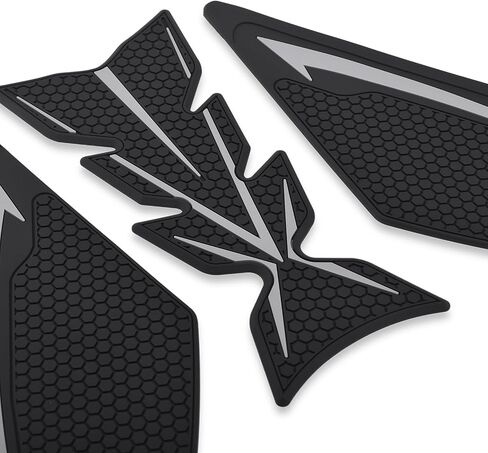 Motorcycle Tank Pad Stickers, Gas Knee Grip Protectors for Kawasaki Ninja 250 400 Z250 Z400 2018-2025, Ninja500 Z500 2024+ (Black) in Saudi Arabia