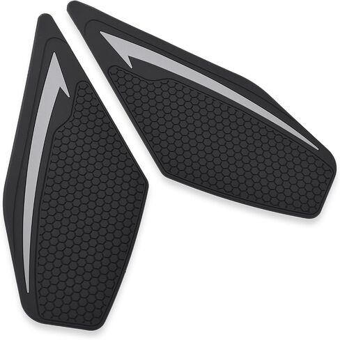 Motorcycle Tank Pad Stickers, Gas Knee Grip Protectors for Kawasaki Ninja 250 400 Z250 Z400 2018-2025, Ninja500 Z500 2024+ (Black) in Saudi Arabia