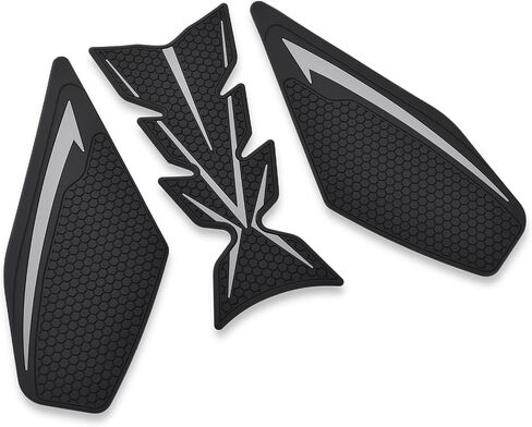Motorcycle Tank Pad Stickers, Gas Knee Grip Protectors for Kawasaki Ninja 250 400 Z250 Z400 2018-2025, Ninja500 Z500 2024+ (Black) in Saudi Arabia