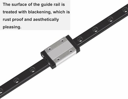 دليل السكك الحديدية الخطية MGN12H 300 مم دليل منزلق خطي مصغر مع قطعة واحدة من كتلة منزلقة خطية لآلة CNC وطابعة ثلاثية الأبعاد in Kuwait
