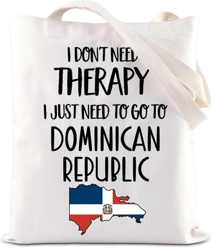 KUIYAI Dominican Republic Trip Tote Bag Dominican Republic Lover Gift Dominican Republic Vacation Gift Dominican Getaway Gift in Kuwait