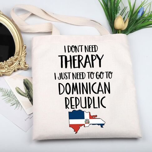 KUIYAI Dominican Republic Trip Tote Bag Dominican Republic Lover Gift Dominican Republic Vacation Gift Dominican Getaway Gift in Kuwait