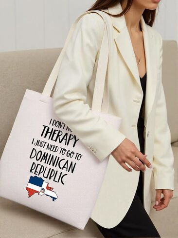 KUIYAI Dominican Republic Trip Tote Bag Dominican Republic Lover Gift Dominican Republic Vacation Gift Dominican Getaway Gift in Kuwait