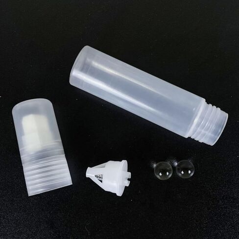 Refillable Paint Markers 2 Pcs/Pack 2mm Fine Tips - Clear Watercolor Brush Pens for Acrylic Permanent Paint Empty Markers for Watercolor Painting, Doodling, and DIY Art in Kuwait