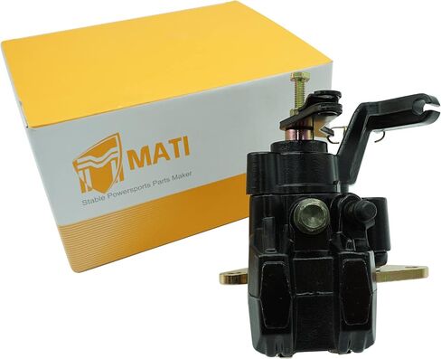 M Mati الخلفية الفرامل الفرجار التجميع مع وسادات ل yamaha yfz450 2004 2005 مع فرامل الانتظار 5TG-2580W-00-00 5LP-W0046-50-00 in Saudi Arabia