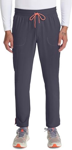 فرك إنفينيتي للرجال بانت ، الساق المستقيمة في منتصف الارتفاع مع 6 جيوب ، وحزام مرنة متماسكة - في عام 200a in Kuwait