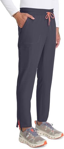 فرك إنفينيتي للرجال بانت ، الساق المستقيمة في منتصف الارتفاع مع 6 جيوب ، وحزام مرنة متماسكة - في عام 200a in Kuwait