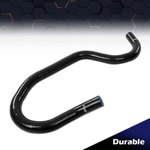 PIT66 Silicone Coolant Radiator Hose Kit Compatible with 1999-2006 Chevy Silverado 1500 2 PCS Upper Lower Radiator Hose Kit Black with Clamps in Kuwait