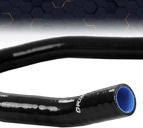 PIT66 Silicone Coolant Radiator Hose Kit Compatible with 1999-2006 Chevy Silverado 1500 2 PCS Upper Lower Radiator Hose Kit Black with Clamps in Kuwait