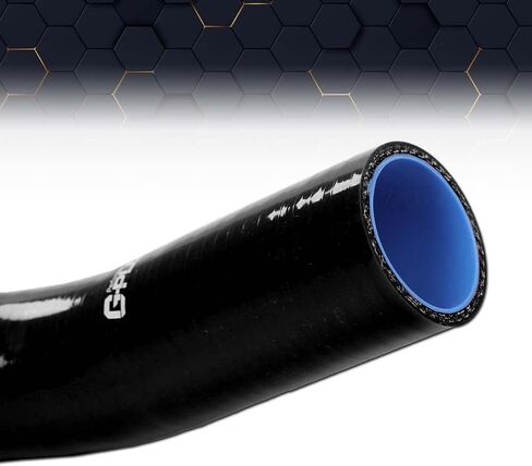 PIT66 Silicone Coolant Radiator Hose Kit Compatible with 1999-2006 Chevy Silverado 1500 2 PCS Upper Lower Radiator Hose Kit Black with Clamps in Kuwait