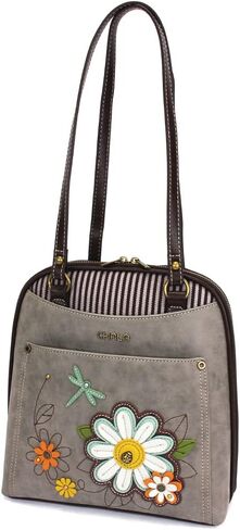 CHALA Group Handbags Multi-Color Convertible Mini Backpack Purse (870) in Saudi Arabia