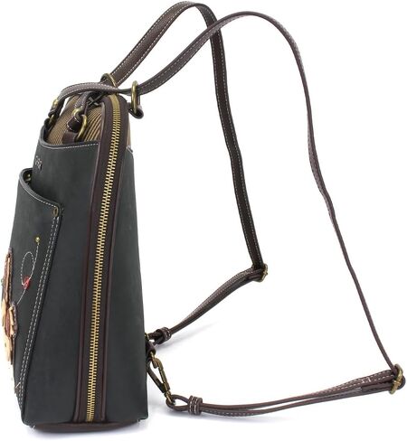CHALA Group Handbags Multi-Color Convertible Mini Backpack Purse (870) in Saudi Arabia