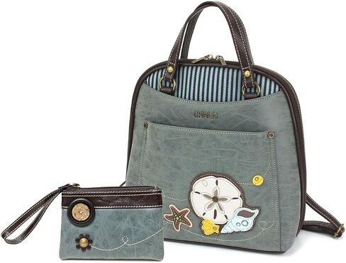 CHALA Group Handbags Multi-Color Convertible Mini Backpack Purse (870) in Saudi Arabia