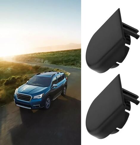 Emagtech 2PCS الزجاج الأمامي تغطية ذراع الذراع الأمامية الزجاج الأمامي ممسحة الذراع الجوز غطاء الرأس غطاء الترباس متوافق مع سوبارو إمبريزا OEM 86538FG210 in Saudi Arabia