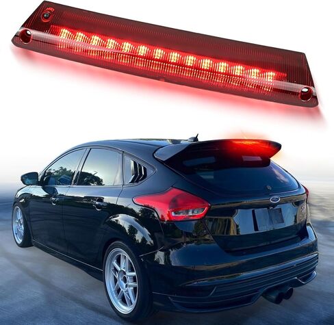 مدخن كامل LED 3RD ثالث باك بديل لضوء الفرامل لفورد فوكس هاتشباك آند فييستا هاتشباك 2012-2018 ، مركز سور هاي جبل توقف العدسة المدخن in Kuwait