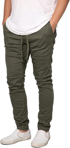 Urbanj Men's Twill Skinny Fit Blants jogger in Kuwait