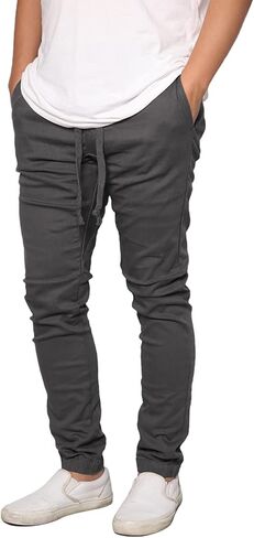Urbanj Men's Twill Skinny Fit Blants jogger in Kuwait