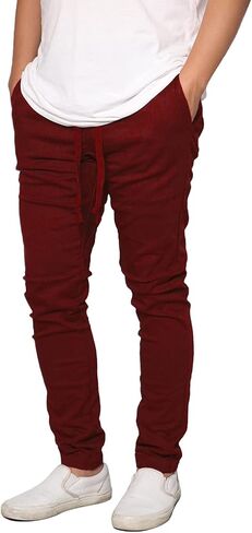 Urbanj Men's Twill Skinny Fit Blants jogger in Kuwait