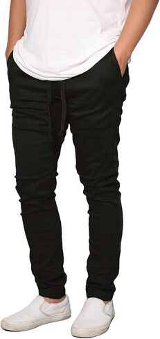 Urbanj Men's Twill Skinny Fit Blants jogger in Kuwait