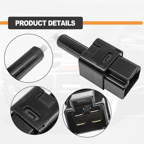 Stop Lamp Brake Light Switch 25320-AX000 - Compatible with Nissan A1tima/Sentra/Frontier/Armada/Juke (2003-2020) & Infiniti EX/FX/G Series (2004-2010) - Replaces 25320AX00C, 25320-AX00B in Saudi Arabia