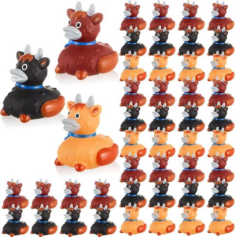 DEEKIN 24 Pcs Shark Rubber Duck 2 Inches Cool Shark Duck Bulk Summer Bathtub Toys Floating Ducks for Swimming Pool Party Favors Bag Fillers in Saudi Arabia