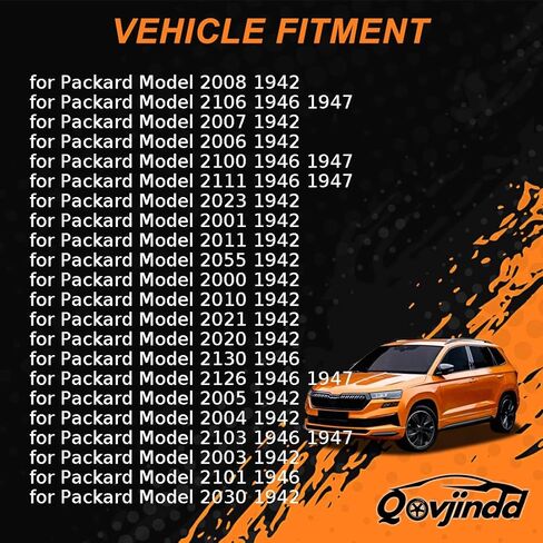 Front Rear Drum Brake Wheel Cylinder Kit for Packard Model 2003, 2004, 2005, 2000, 2001 1942 Replacement 2275536, 3207693, 3549808 4 Piece in Kuwait