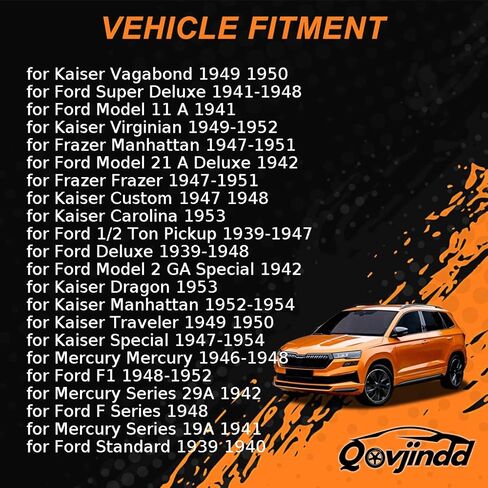 Rear Drum Brake Wheel Cylinder Kit for Checker Marathon 1969 for Ford 1/2 Ton Pickup,Deluxe,F Series,F1 1939 1940 1941 1942 1943 1944 1945 1946-1952 Replacement 91A2128 2 PCS in Kuwait