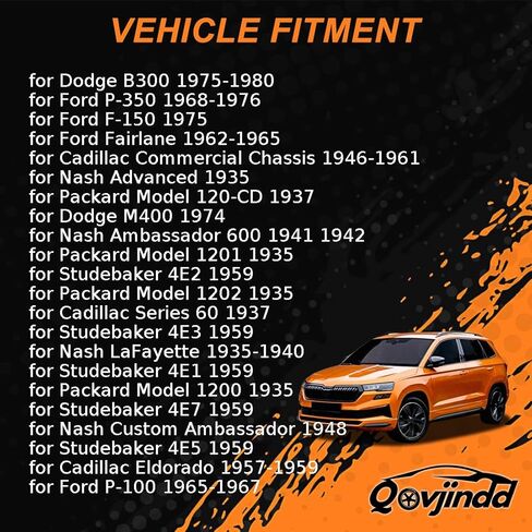 Front Drum Brake Wheel Cylinder Kit for Ford F-150,F-250 1975 for Cadillac Series 60 1937 for Checker A9,A9L 1959 Replacement 3105237, 3004890, 3621975 1 X in Kuwait