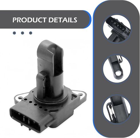 22204-21010 Mass Air Flow Sensor, Mass Airflow Sensor Meter, Compatible with Toyota 02-06 Camry 03-08 Corolla 01-10 Highlander 00-07 4Runner 99-10 Tacoma 01-05 Lexus ES300/RX300 in Saudi Arabia