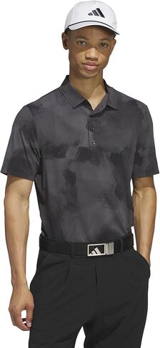 adidas الرجال Ultimate365 Tour Printed Bood Heost Bolo Shirt in Kuwait