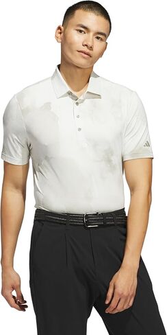 adidas الرجال Ultimate365 Tour Printed Bood Heost Bolo Shirt in Kuwait