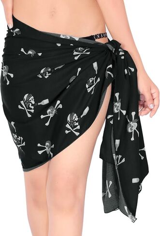LA LEELA Women's Pirates Sarong Wraps Beachwear Bikini in Saudi Arabia