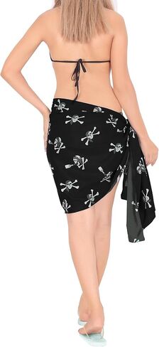 LA LEELA Women's Pirates Sarong Wraps Beachwear Bikini in Saudi Arabia