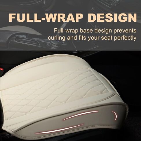 Front Car Seat Covers for Subaru,Leather Waterproof Seat Protector Custom Fit Subaru Outback Forester Crosstrek Impreza Legacy Ascent WRX,2 Pack,Black in Kuwait