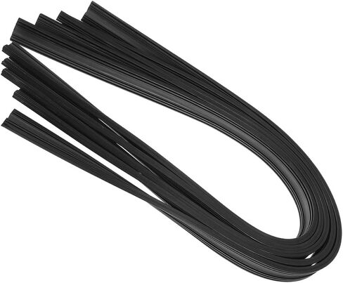 GLEAVI 10pcs Replacement Wiper Refill Strips for Windshield Wipers Rubber Inserts for Visibility Compatible Various Vehicles Rain and Dirt in Saudi Arabia