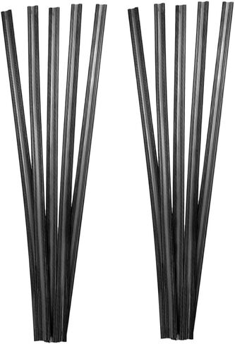 HEALLILY Replacement Wiper Refills 10pcs Simple Structure for Quick Installation Fit Most Cars in Saudi Arabia