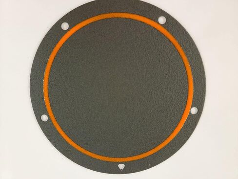 Orange Cycle Parts 5 Hole Derby Cover Foamet for Harley Twin Cam 1999-2017 in Saudi Arabia