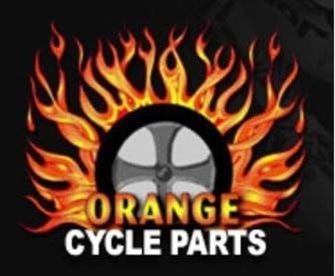 Orange Cycle Parts 5 Hole Derby Cover Foamet for Harley Twin Cam 1999-2017 in Saudi Arabia