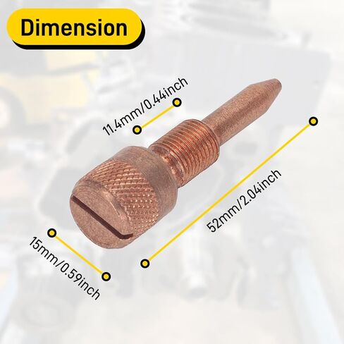 AUTOVIC Fuel Rack Pin for Injection Pumps Compatible with Deutz 1011 and 1011F 2011 Series Replace 0100710 in Saudi Arabia