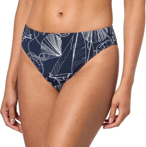 Nautica Women's Tummy Control Bottom-Swim Brief ، نسيج سريع الجفاف ، حماية من أشعة الشمس UPF in Saudi Arabia
