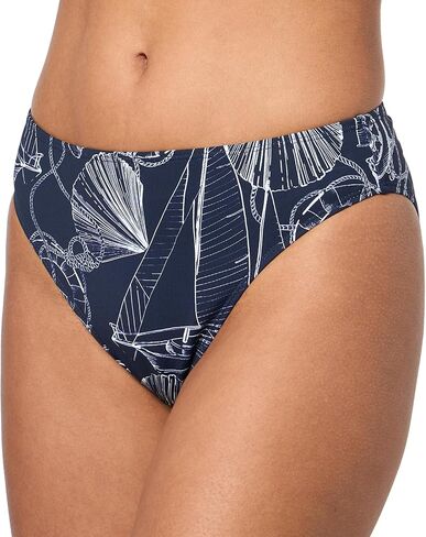 Nautica Women's Tummy Control Bottom-Swim Brief ، نسيج سريع الجفاف ، حماية من أشعة الشمس UPF in Saudi Arabia
