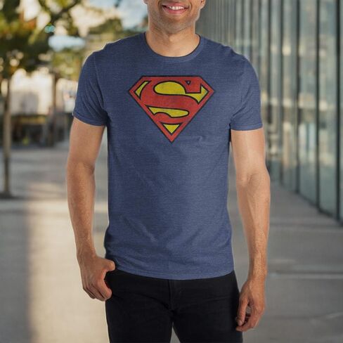 Bioworld Superman Logo Men's Short Sleeve Tee in Kuwait
