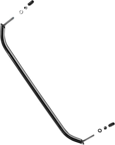 MARINE CITY 304 Grade Stainless Steel Smooth Polished Heavy Duty Boat Handle Oval Tube Grab Bar Mount Handrail with Flange and Studs 23 Inches for Marines – Boats – Yachts – RVs (Pack of 1) in Saudi Arabia