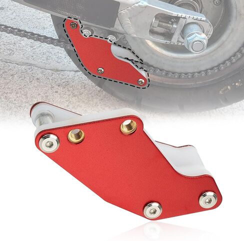 Motorcycle Chain Guide Guard Protector - PSLER Chain Guard Guide for XR CRF 50 XR50 CRF50, SDG SSR BBR TTR, 70cc 90cc 110cc 125cc Mini Pit Dirt Bike, Black in Saudi Arabia