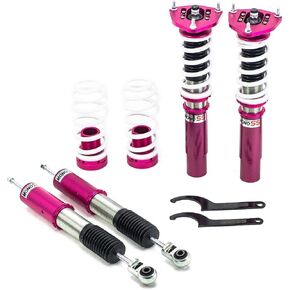 Godspeed MSS0124-C MonoSS Coil-overs Suspensions Kit for #Volkswagen Golf/Golf R (MK6) 2010-13 (55MM FLM), 16 Levels Damping, Ride Height Adjustable in Saudi Arabia